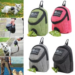 Pet Dog treat pouch Portable Multifunction Dog training bag Outdoor Travel Dog Poop Bag Dispenser Durable Accessories